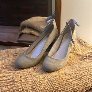 Fergalicious Beige Heels